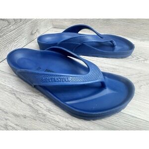 Birkenstock Honolulu EVA Navy Blue Thong Sandals Mens 6 Womens 8 EU 39